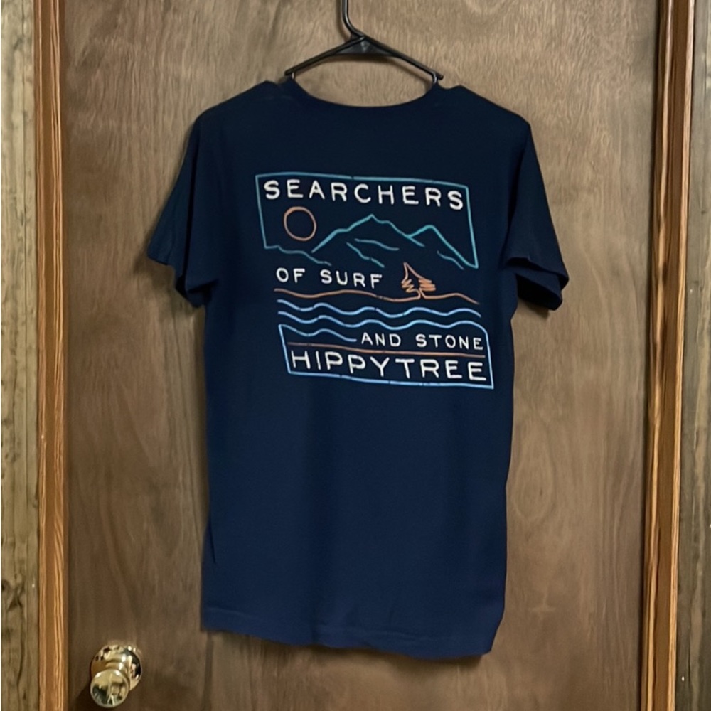 Hippy Tree Short Sleeve Shirt Small